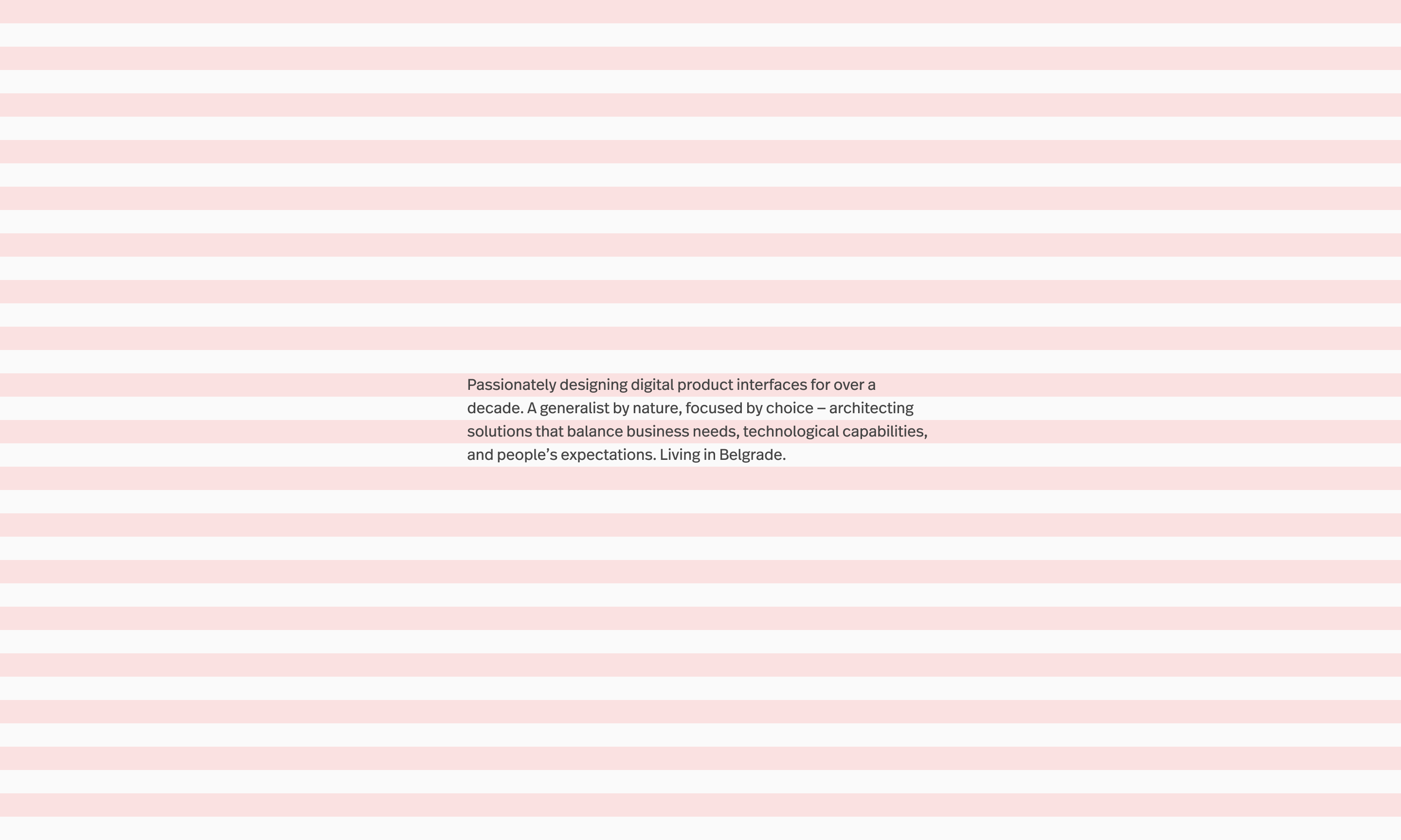 Horizontal Grid